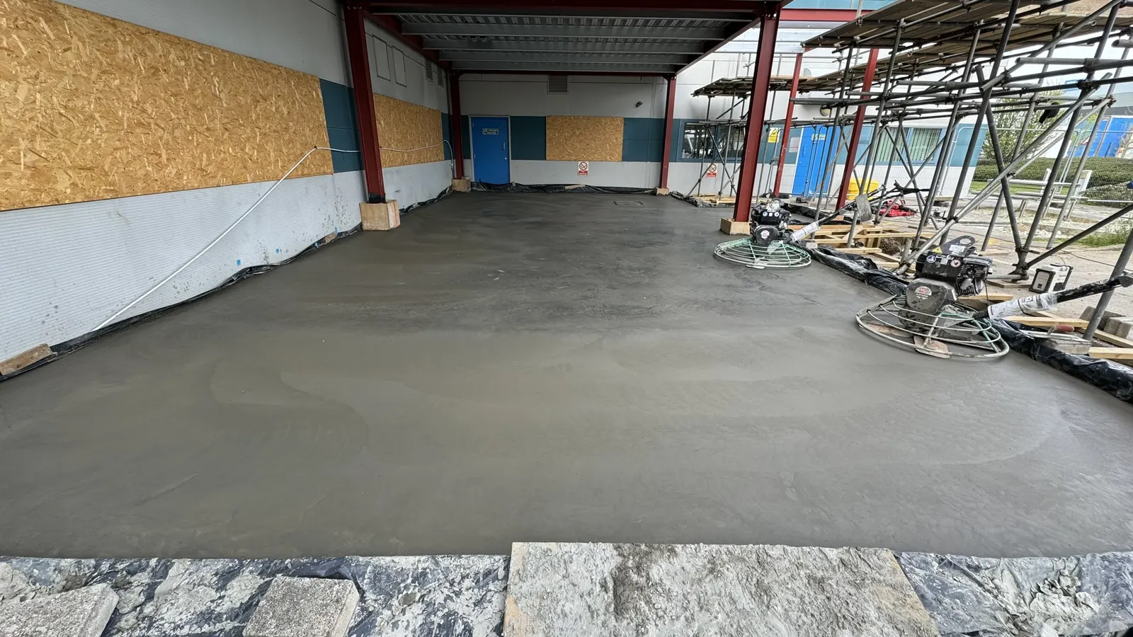 Power Floated Polished Concrete Floor